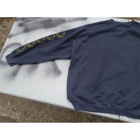 Nirvana Crewneck Oversized Sweatshirt Official Merch Grunge - Picture 6 of 9